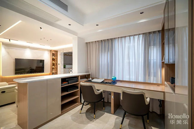 160㎡四居，靈活改動空間布局，工作與生活完美結合，真的舒適